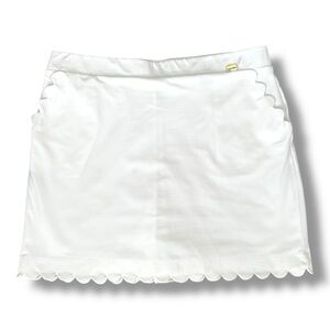 Anne Klein Tennis/Pickleball White Mini Skort M